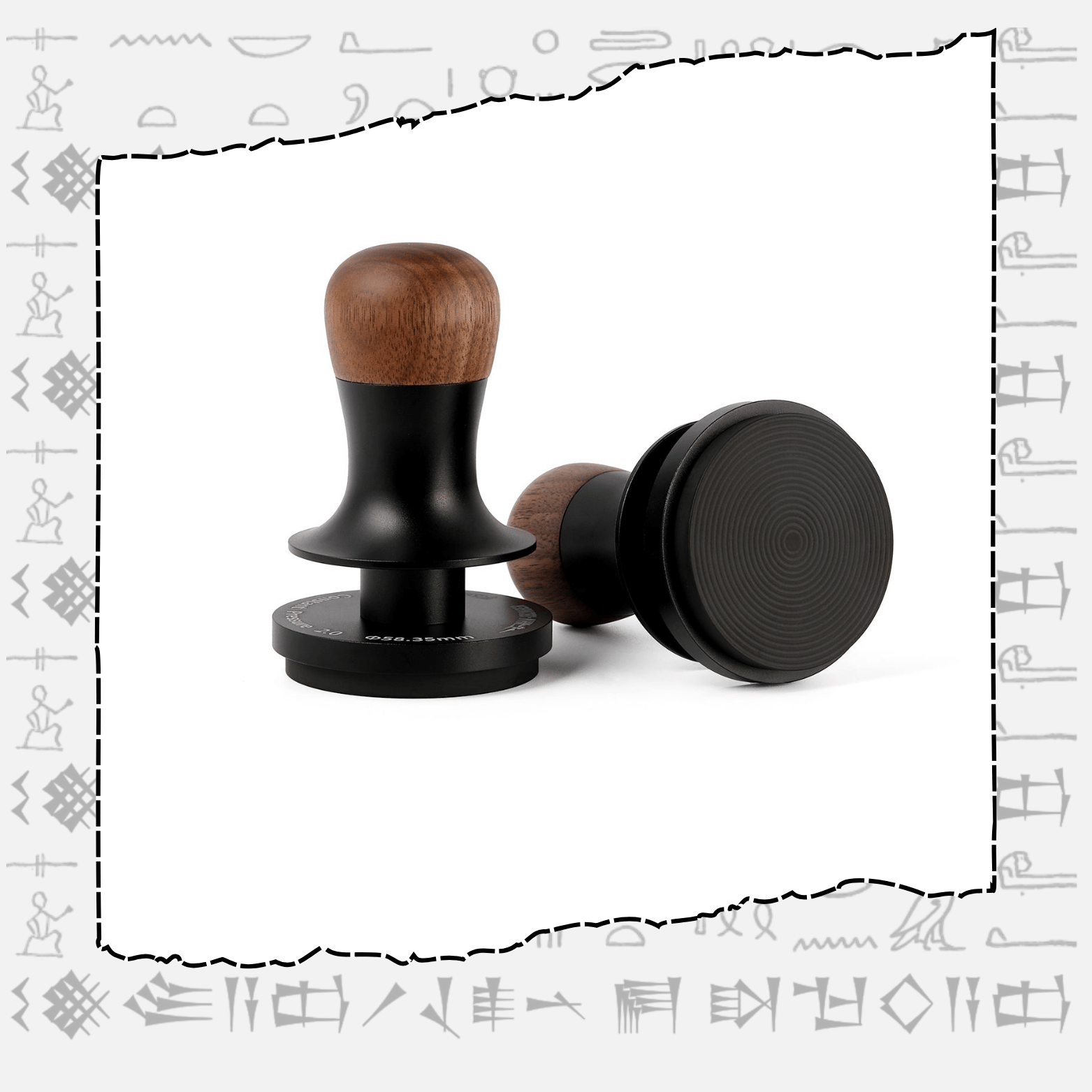 𒆗 (1024 x 1024 بيكسل) (500 x 500 بيكسل) MHW-3BOMBER FLASH ESPRESSO TAMPER 30LBS - الصورة 1