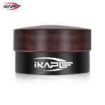 ⁦IKAPE Coffee Distributor, Espresso Gravity Distributor(Wooden Handle,Black Base)⁩ - الصورة ⁦5⁩