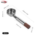 ⁦IKAPE Openwork Bottomless Portafilter with High Extraction Precision Basket⁩ - الصورة ⁦9⁩