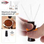 ⁦IKAPE Espresso WDT Tools, Adjustable Espresso Stirrer for Barista, with Magnetic Stand⁩ - الصورة ⁦2⁩