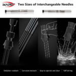 ⁦IKAPE Espresso WDT Tools, Adjustable Espresso Stirrer for Barista, with Magnetic Stand⁩ - الصورة ⁦3⁩