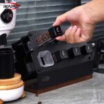 ⁦IKAPE Coffee Upright Stand Bean Cellars Hopper 6 Tubes⁩ - الصورة ⁦9⁩