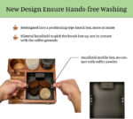 ⁦IKAPE V3 Espresso Knock Box, Espresso Coffee Organizer Box⁩ - الصورة ⁦2⁩