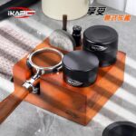 ⁦IKAPE ABS 7 in 1 Coffee Tool Organiser Suitable for 51/54/58mm portafilter-wood⁩ - الصورة ⁦5⁩