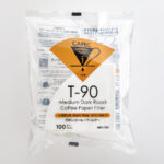 CAFEC Filter Paper Medium-Dark Roast Coffee Cup 1, 100 pieces - Made in Japan