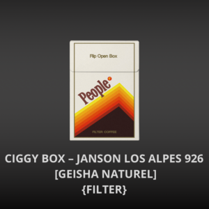 Ciggy box – janson los alpes 926 [geisha naturel] {filter}